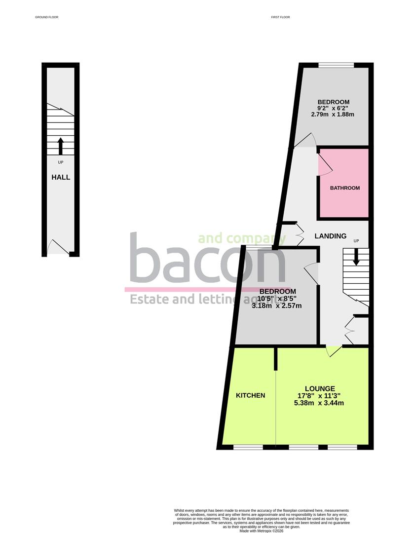 Floor Plan | Flat - Conversion | Southfield Road, Worthing, BN14 | For Sale